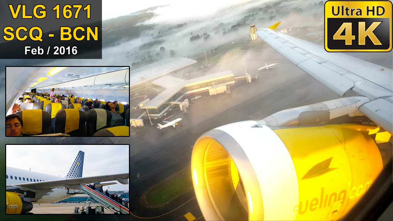 FLIGHT EXPERIENCE | Santiago - Barcelona | VUELING A320
