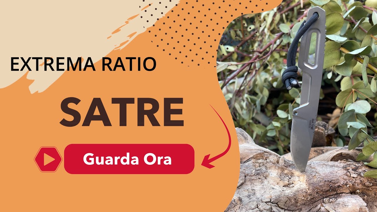 Extrema Ratio Satre, un coltellino da campo ben progettato ma con qualche ombra nel manico.