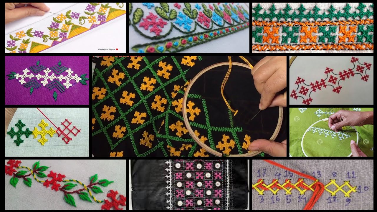 પરંપરાગત હેન્ડ એમ્બ્રોઈડરી(Traditional Hand Embroidery)