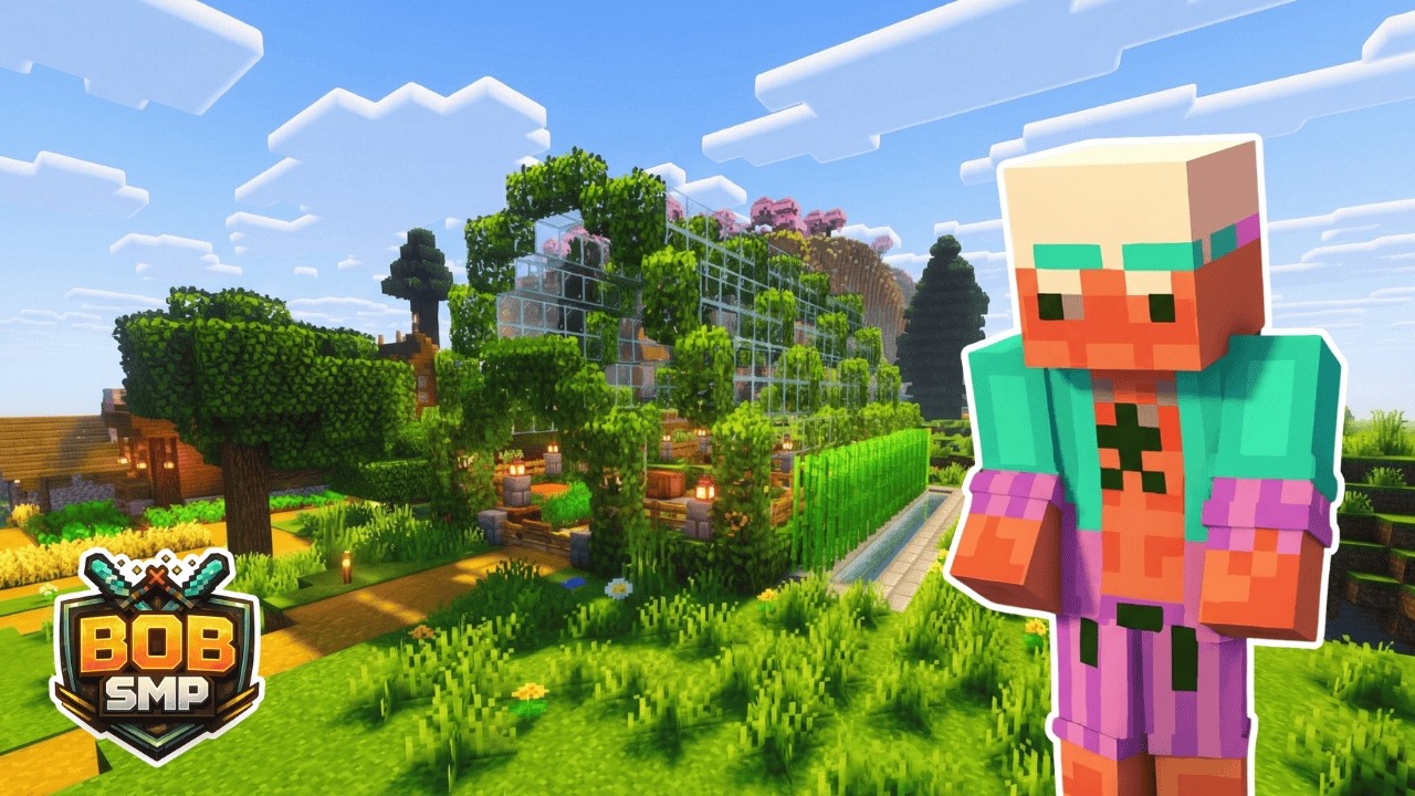 Ferma Mea De Fructe Si Legume In Minecraft | Minecraft BOB-SMP 🛡️