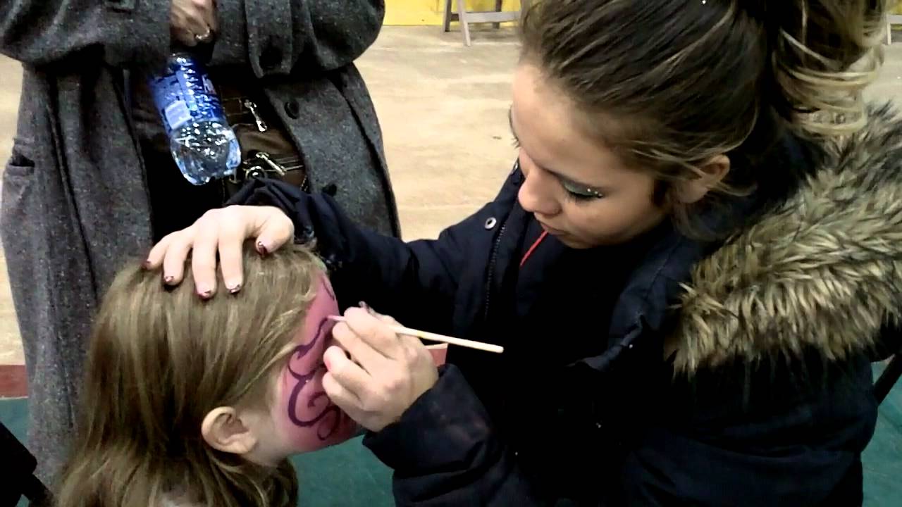 Face painting and the Big interview