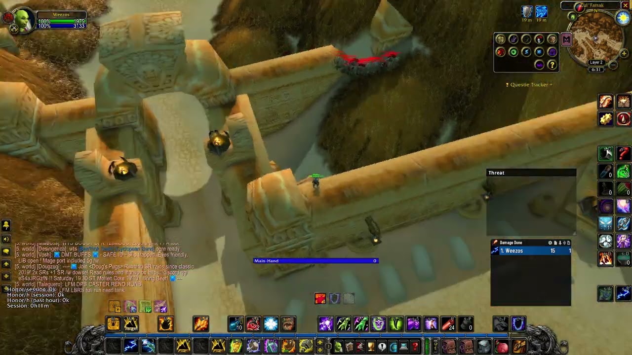 ZF solo farm for Shaman at lvl 42+ Anniversary realms