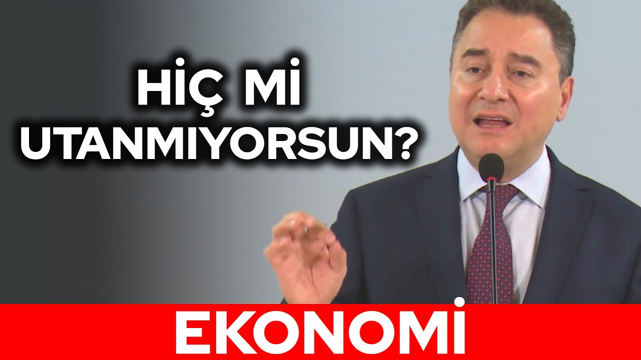 Halkın maaşını aşağı bastırarak ekonomiyi düzeltmeye çalışan yönetime Ali Babacan ateş püskürdü