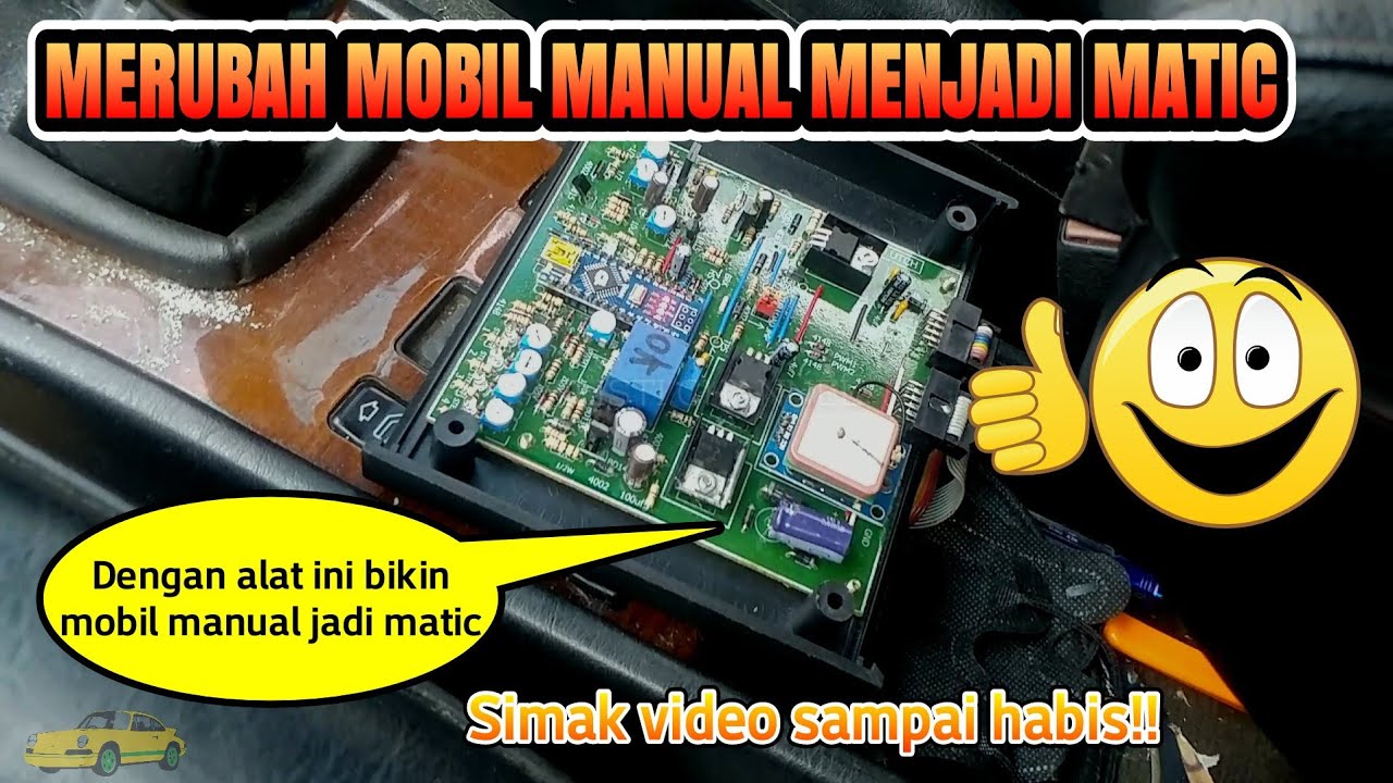 automatic clutch transmission | merubah mobil manual menjadi matic | rubah mobil manual ke matic