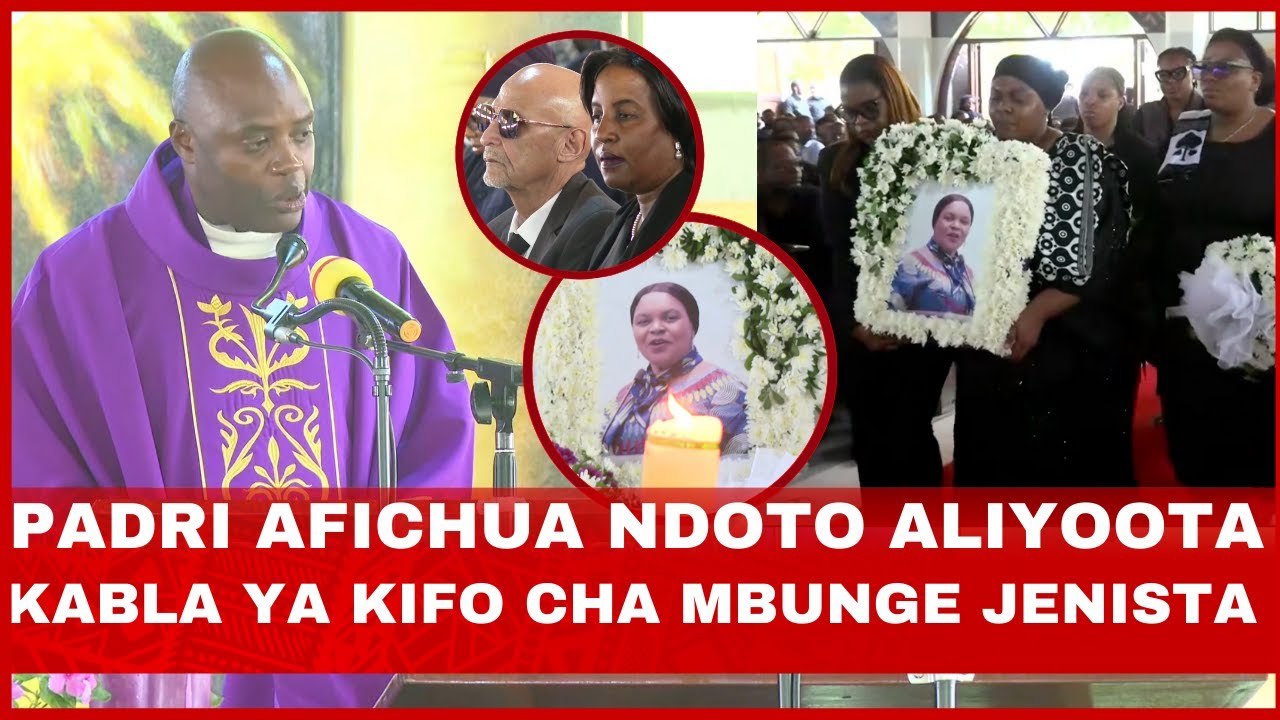 PADRI ASIMULIA NDOTO ALIYOOTA KABLA YA KIFO CHA MBUNGE JENISTA MHAGAMA, ATOA MAZURI NA USHUHUDA WAKE