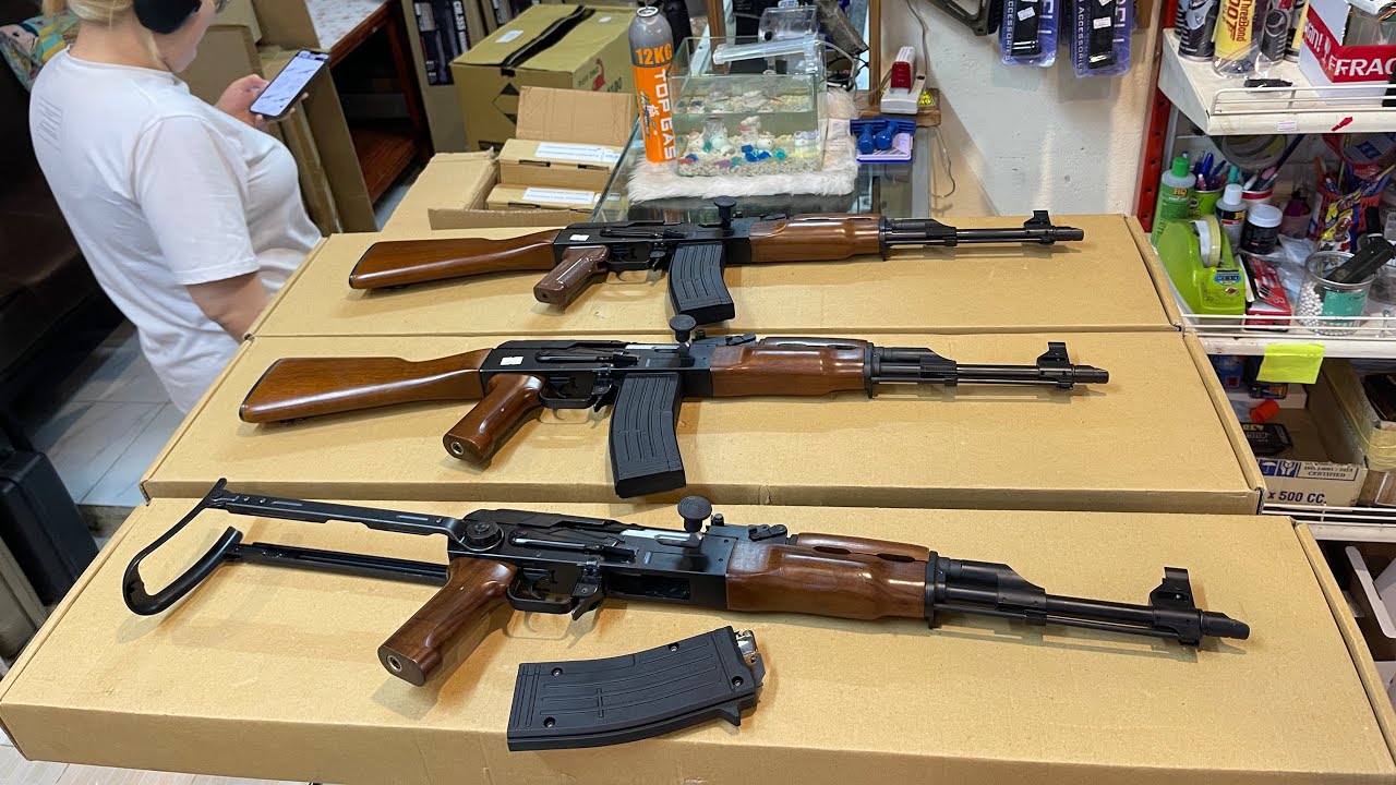 ทดสอบAK9ปืนยาวแบลงค์กันค่ายใหม่ DAGLIOGLU รูปทรง AK ในรุ่นAK9   9MM PAK ปืนของเล่นแบลงค์กันมาใหม่ๆ