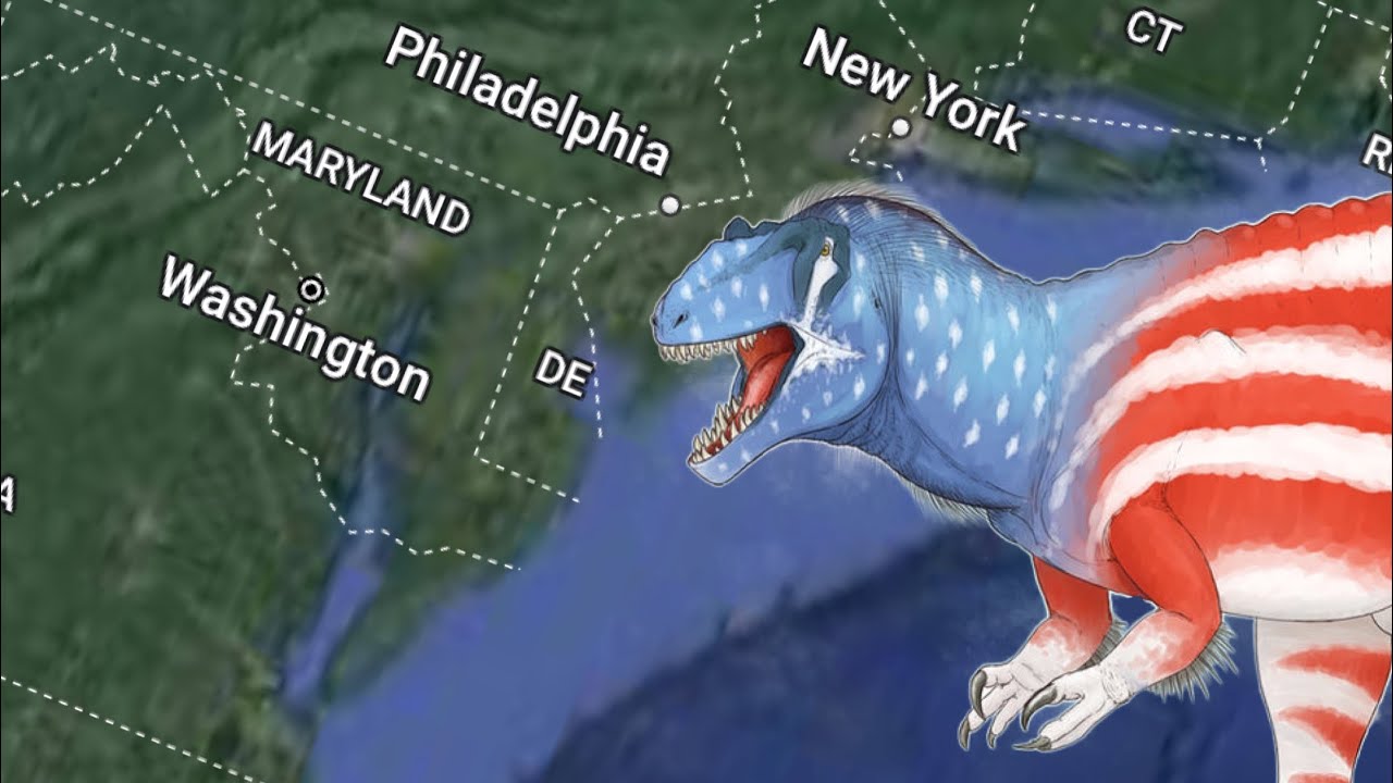 Prehistoric creatures all around the world ( episode 13 ) Dinosaurs of Maryland