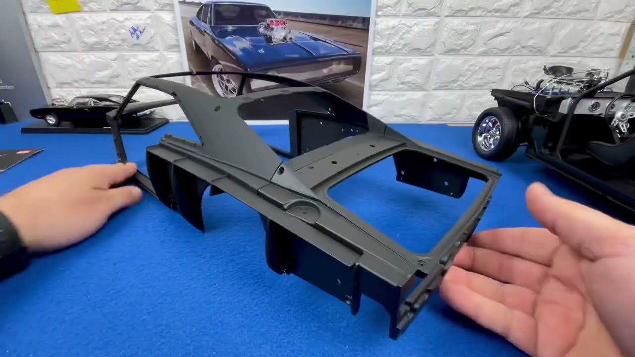 Charger Part 62 to 65 Dodge Scale 1/8 Die-Cast by De Agostini Collection