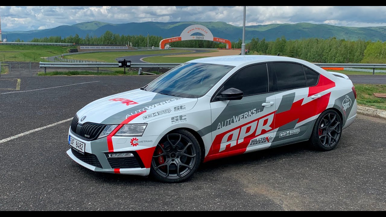 Škoda Octavia 3 RS APR Stage 3 IS38 Autodrom Most Best Lap 