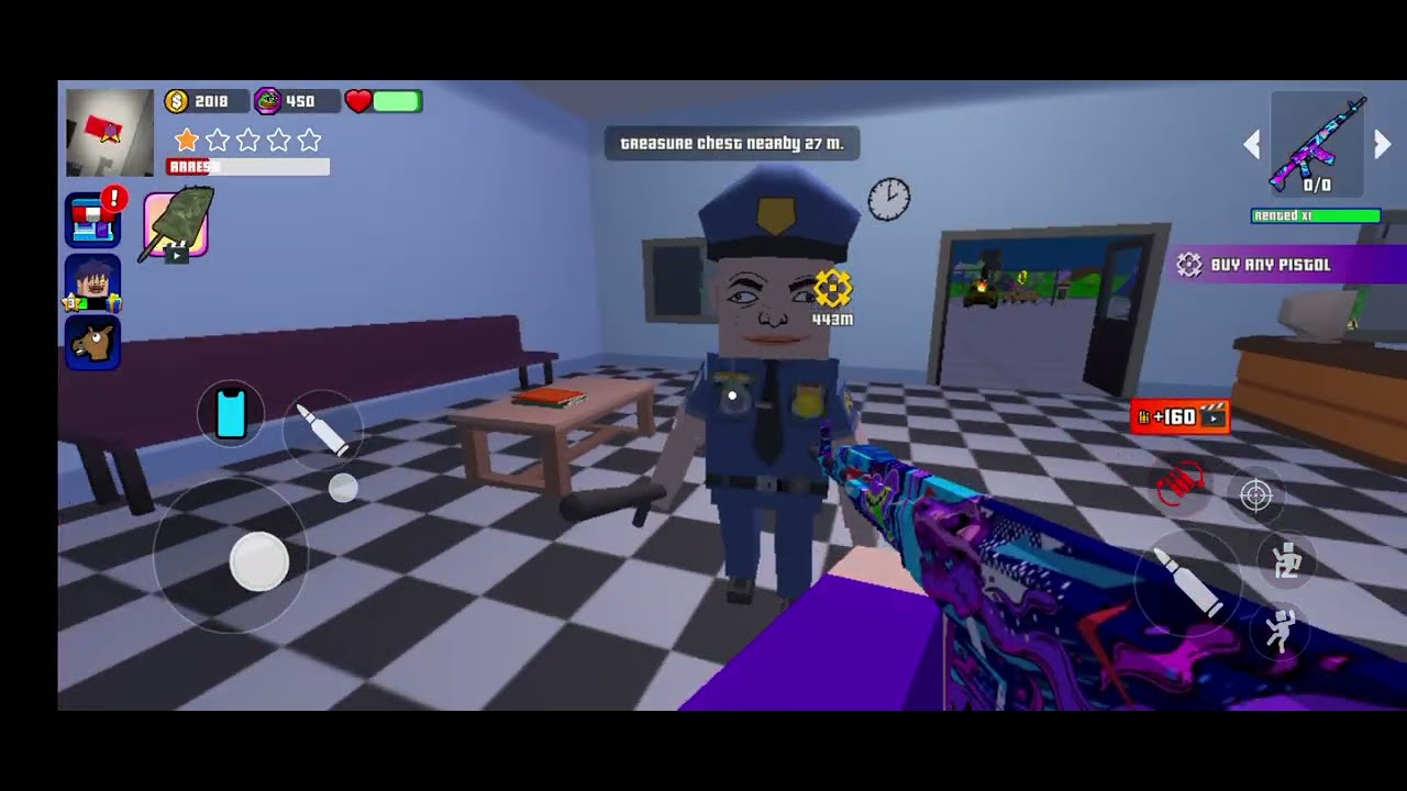 Gangs Wars Pixel Shooter RP - Mobile Gameplay Walkthrough ( iOS Android) - Part  1