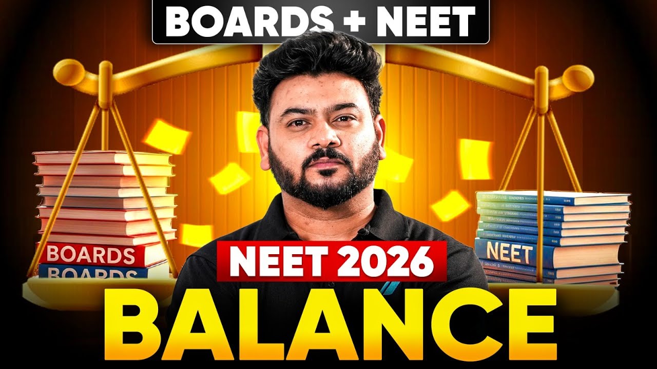 NEET 2026 + Boards🔥: How Toppers Manage Both | Sanjay Arya