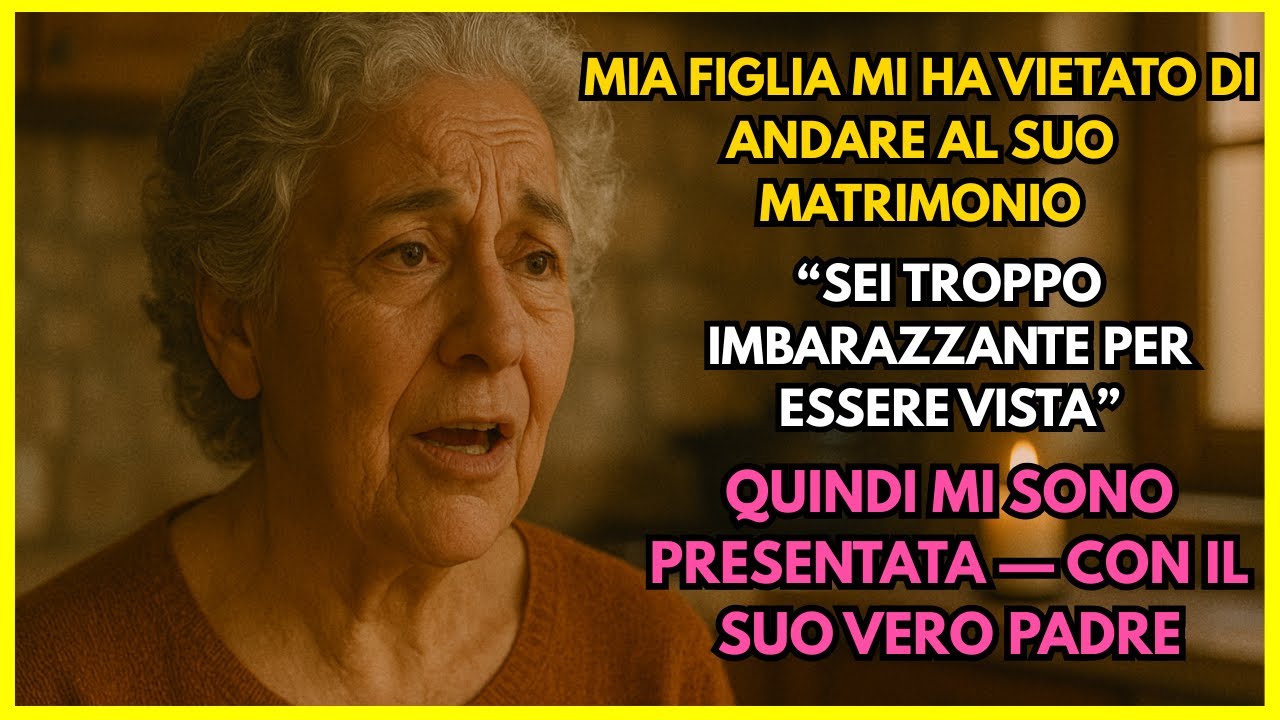 Mia figlia mi ha vietato di partecipare al suo matrimonio — così mi sono presentata con il suo vero