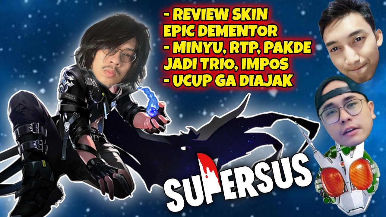 Momen Ngakak Review Skin Epik Dementor!!! Minyu, RTP, Pakde Jadi Trio Impos!!! - Super Sus Indonesia