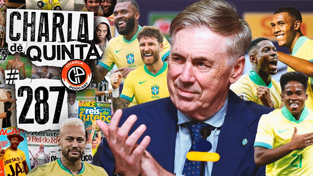 ANCELOTTI FAZ ÚLTIMA CONVOCAÇÃO ANTES DA COPA! NEYMAR FORA! RAYAN E ENDRICK CONVOCADOS! 