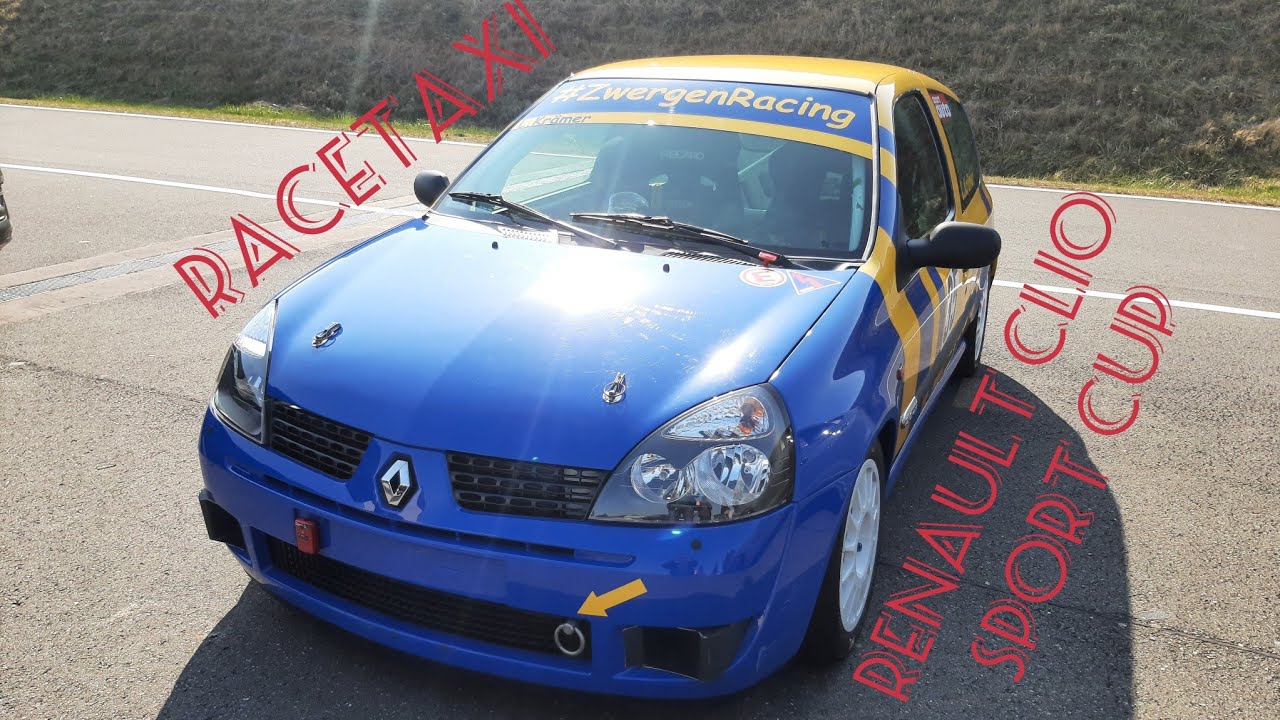 Racetaxi Renault Clio Sport Cup Bilster Berg 2022 #bilsterberg #renaultclio #racetaxi #racetrackowl