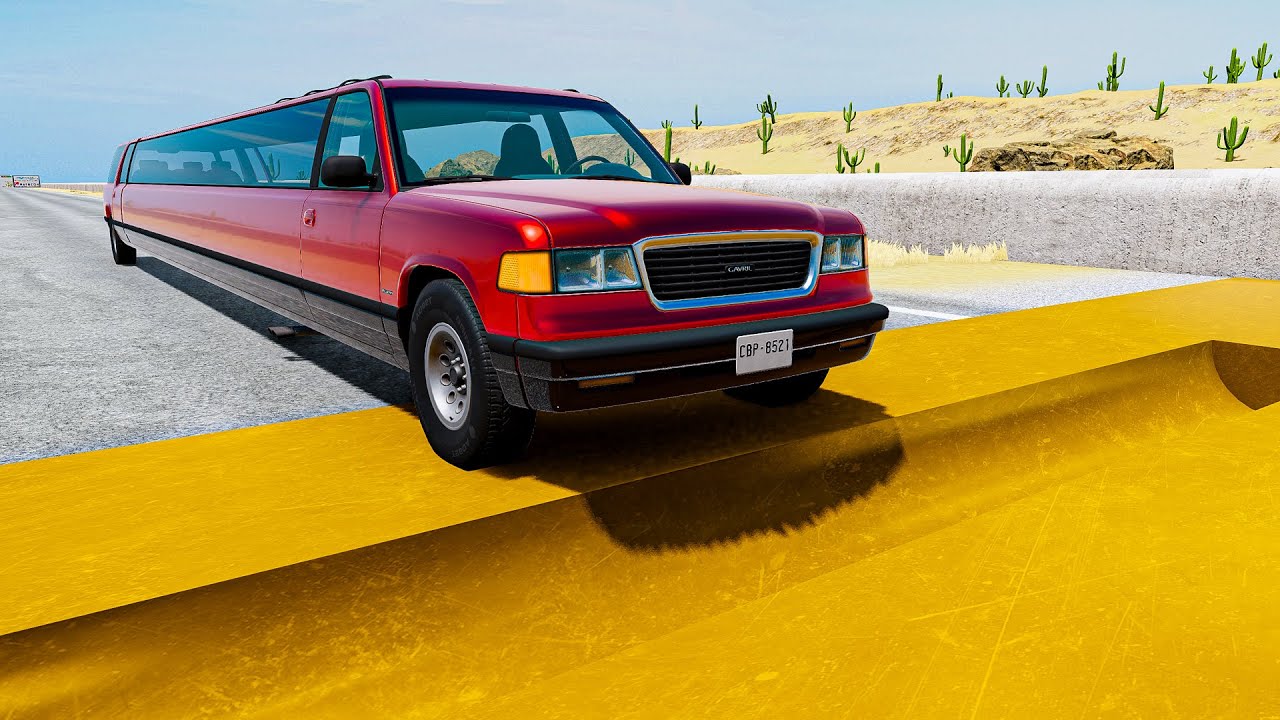 Cars vs Reverse Speed Bumps #1 – BeamNG Drive | CrashBoomPunk