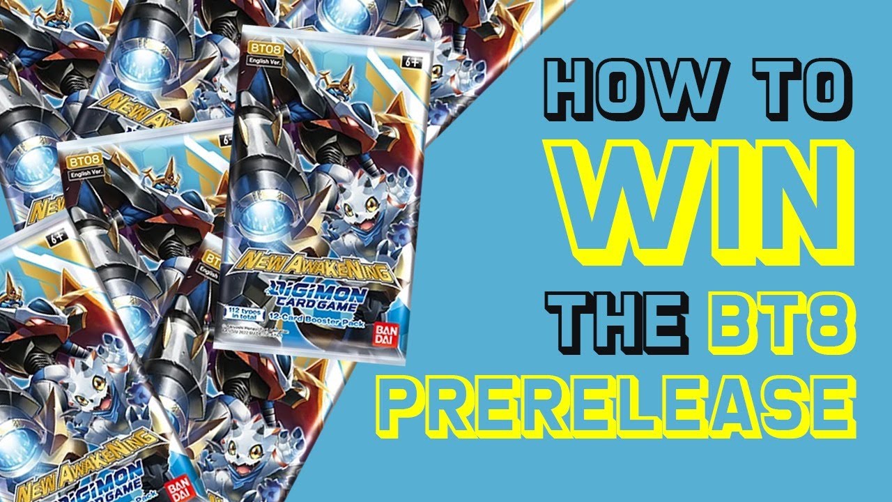 How to WIN the BT8 Prerelease (Digimon TCG)