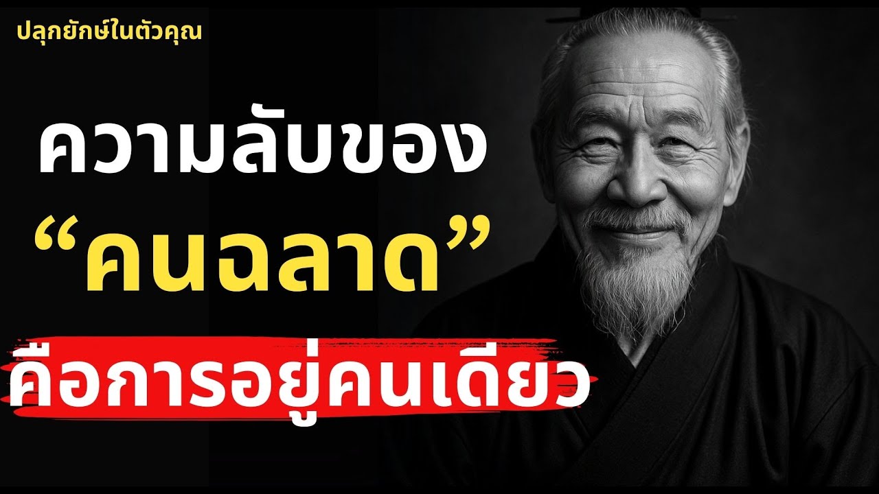 การอยู่เงียบๆคนเดียวคือความลับของคนฉลาดจริง