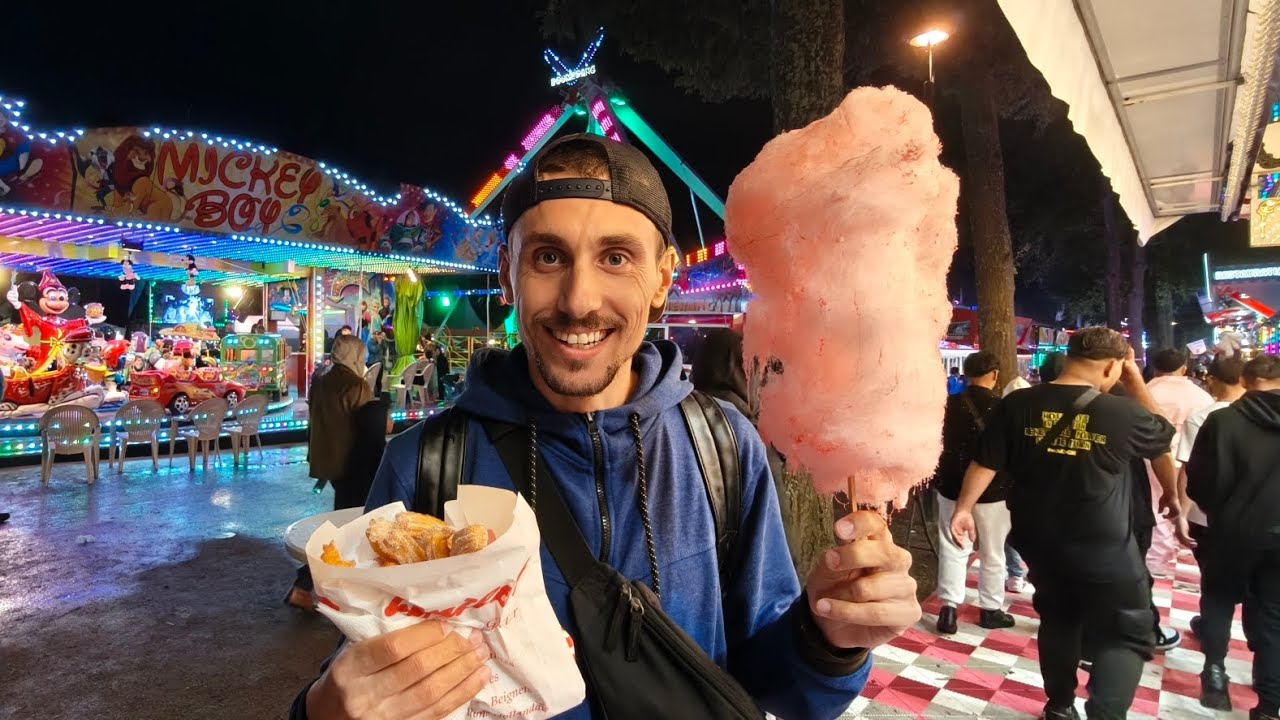 #vlog #4K  un samedi soir &agrave; la f&ecirc;te foraine de Nantes #nantes #naoned 🎡🎢🎠 ⤵️info