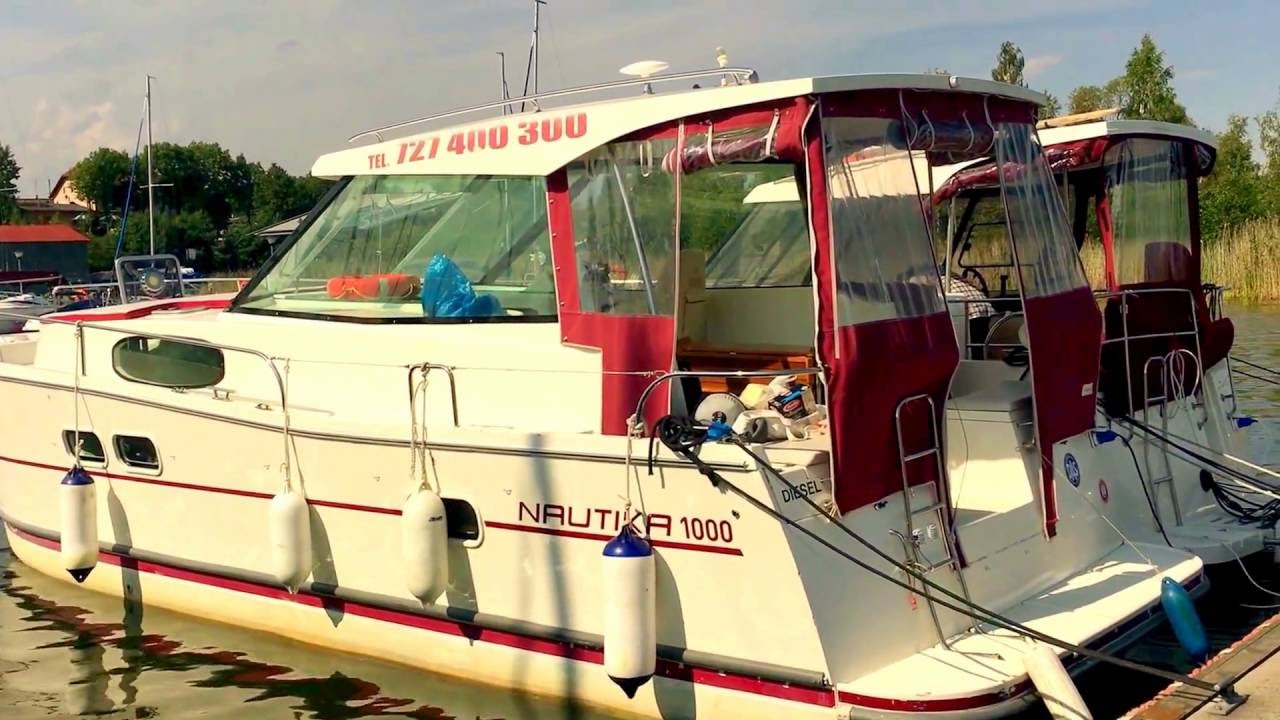 Nautika 1000 czarter Mazury  tel. 603 551 423 Nautica czarter bez patantu