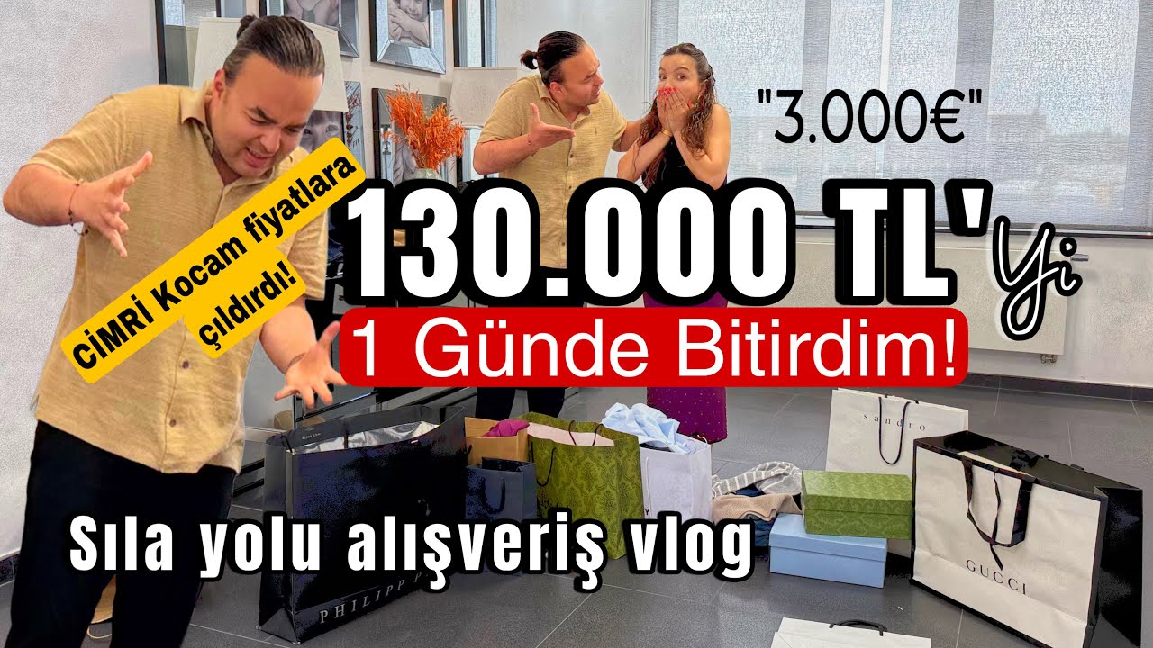 Türkiye Tatili Öncesi 3000€'luk Alışveriş! Sıla Yolu Hazırlığı | Hollanda Roermond vlog