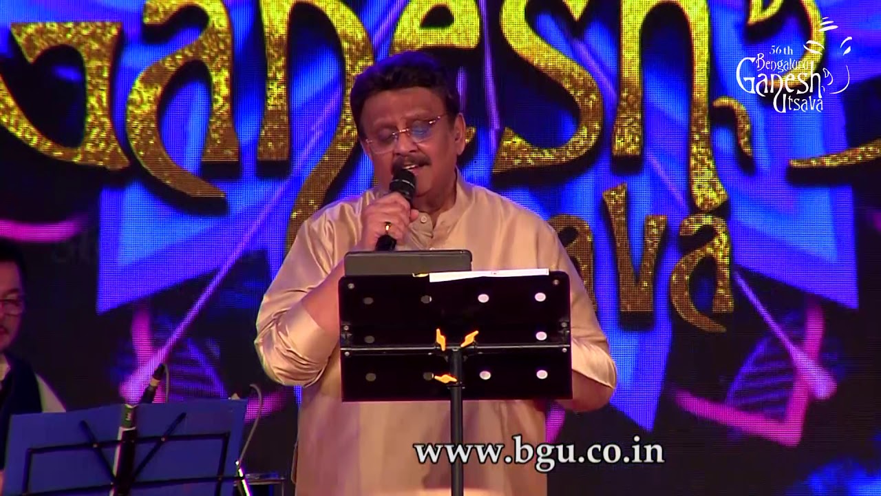 CHELUVEYA ANDADA MOGAKE | Devara Gudi | DR.S.P.Balasubrahmanyam | 56th Bengaluru Ganesh Utsava 2018