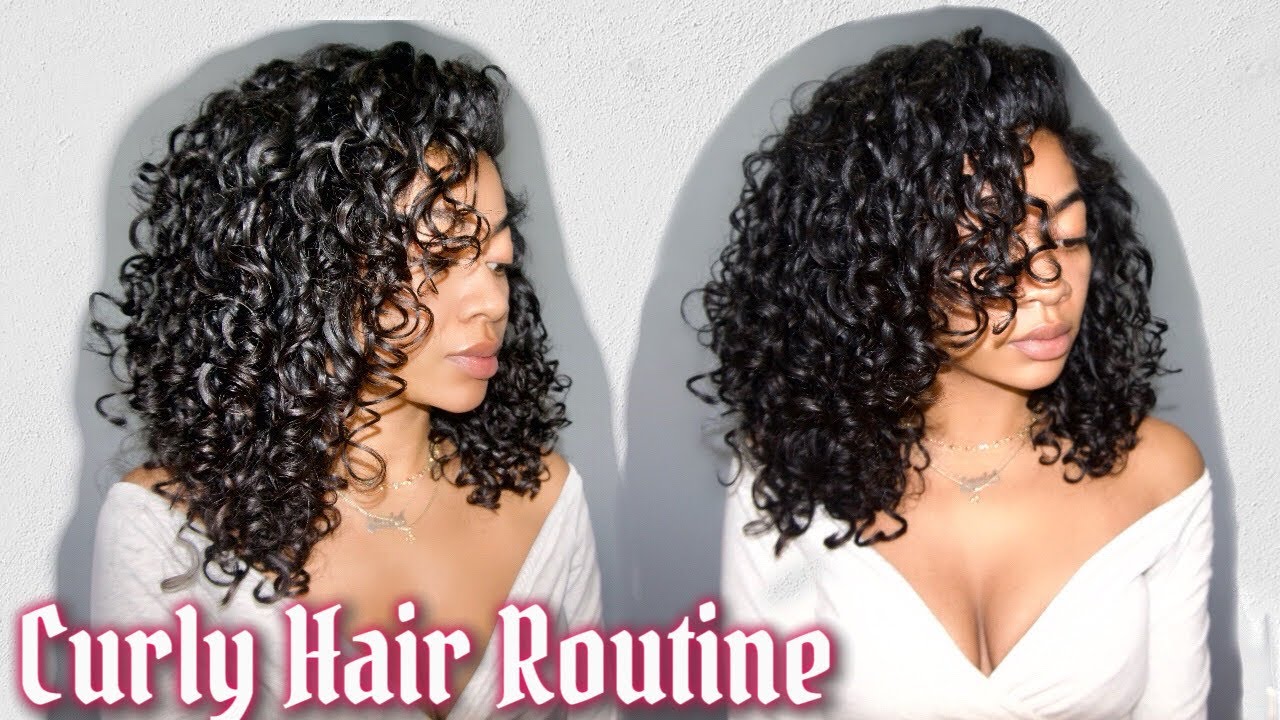 3A 3B│VOLUME + Definition Curly Hair Routine