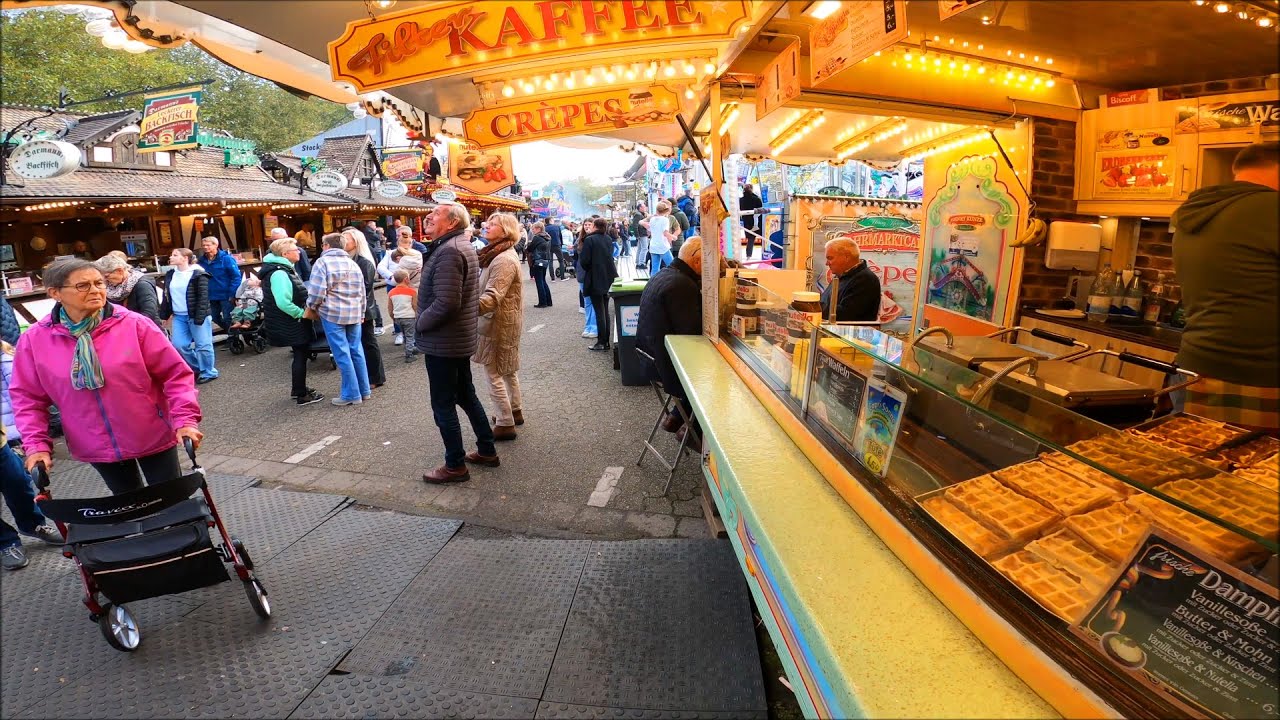 Rundgang Bocholter Kirmes 2024 (Teil 3/4) am Kirmessonntag - GoPro 4K