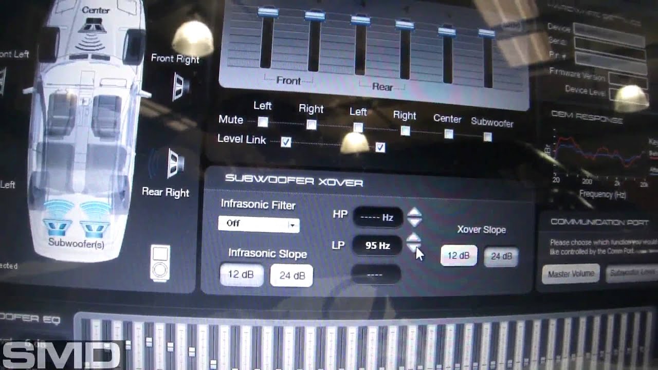 Equalizing over Bluetooth - Termlab RTA & Rockford 3sixty.2 Processors