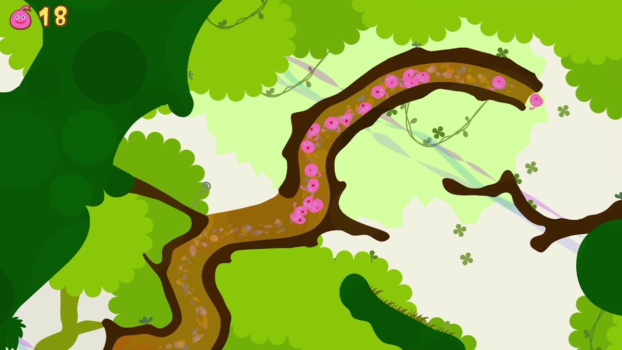 LocoRoco™ Remastered - World 2 Stage 3 - all collectibles