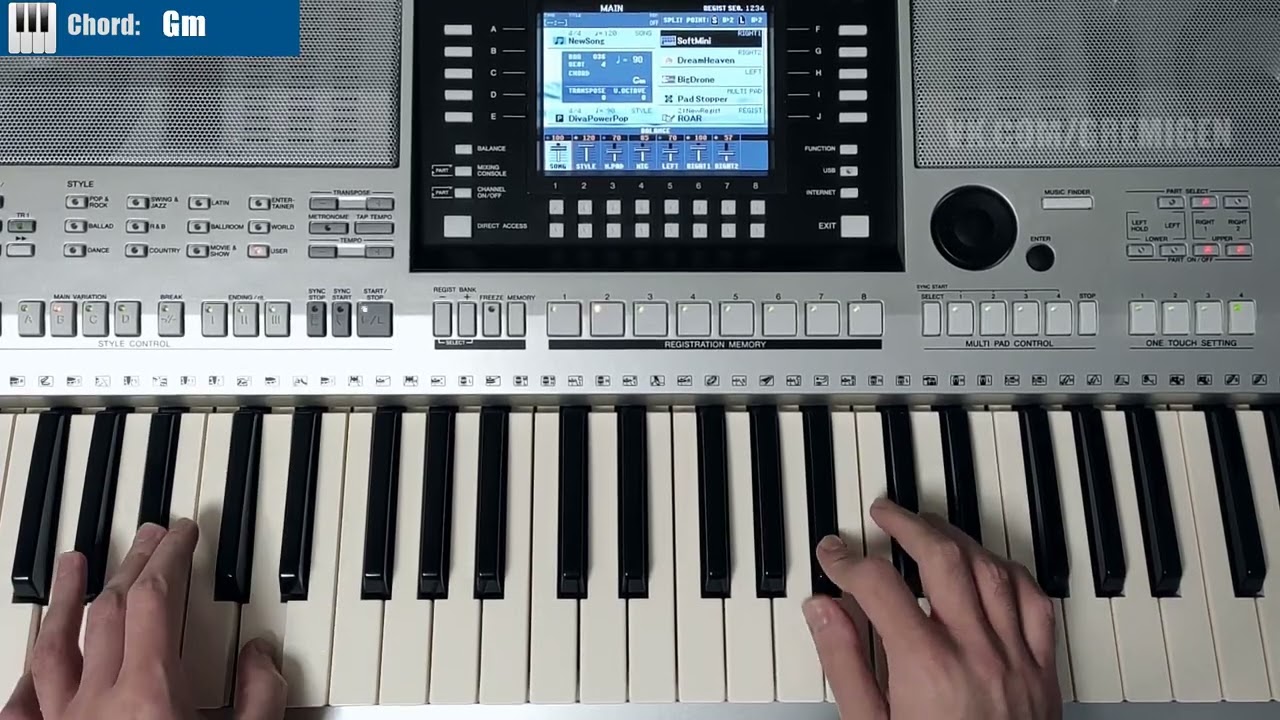 Katy Perry – Roar [Yamaha Keyboard]