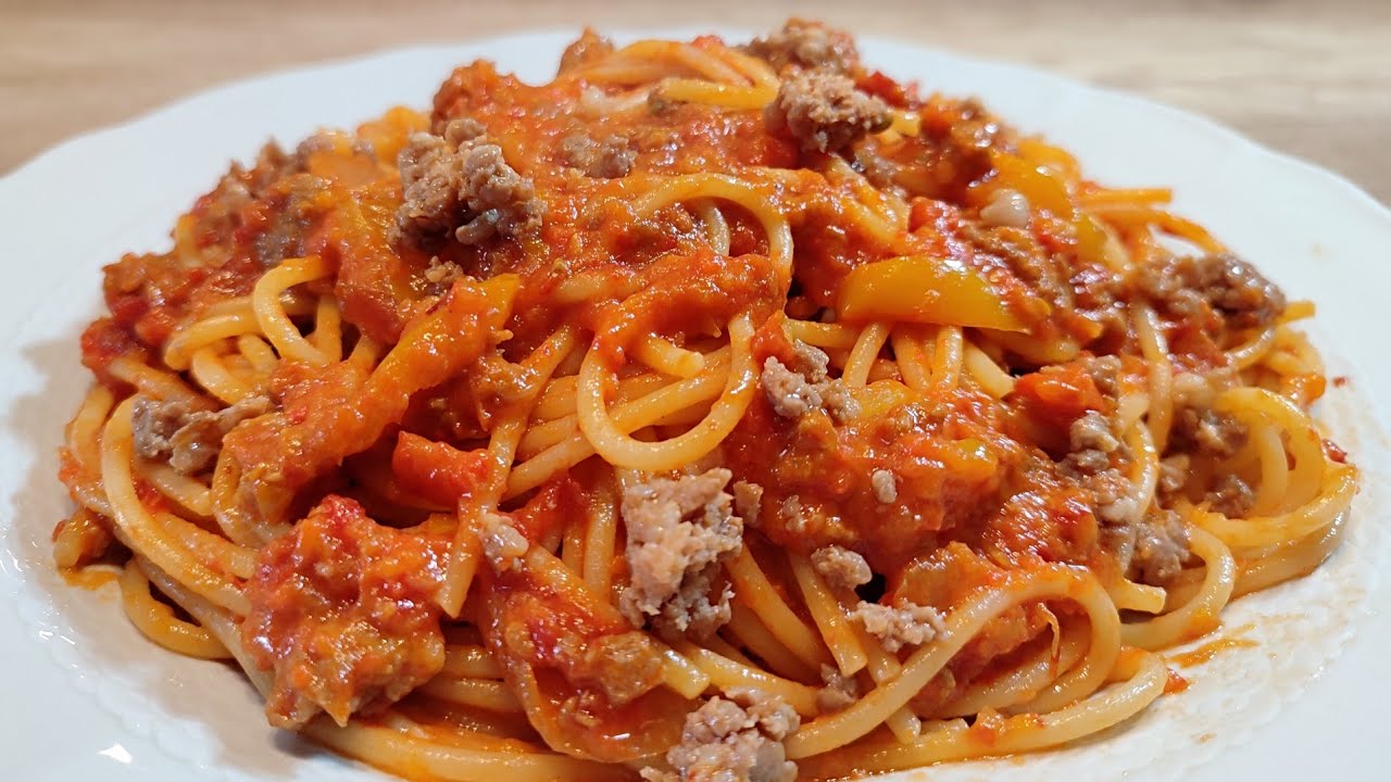 PASTA PEPERONI e SALSICCIA - RICETTA che DEVI assolutamente PROVARE subito👨&zwj;🍳