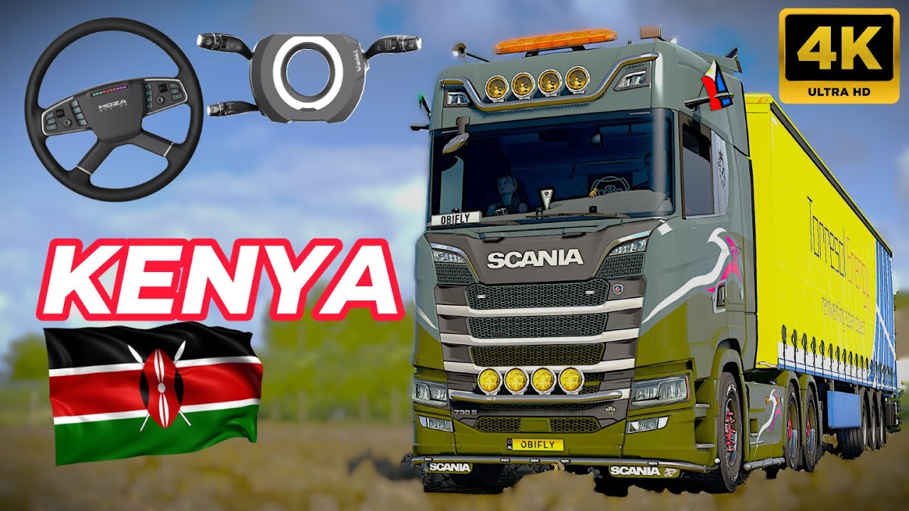 Off-road Driving in Liboi Kenya | ETS2
