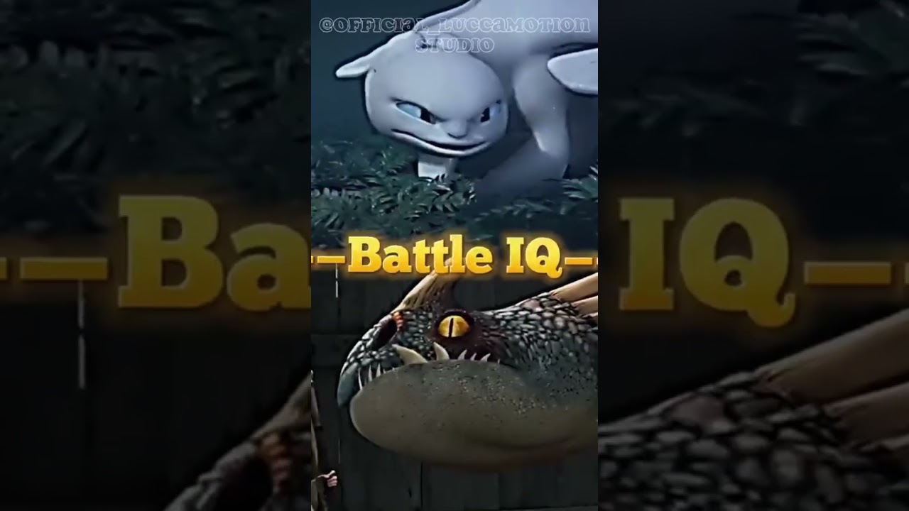Light Fury VS Stormfly | HTTYD #edit #battle #dragon #howtotrainyourdragon #lightfury #shorts #viral