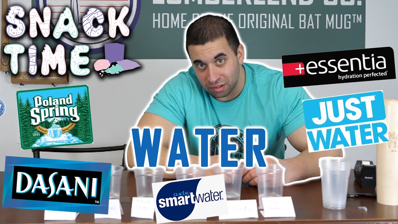 Can We Guess the Brand of Water? - SNACKTIME With Big Nick
