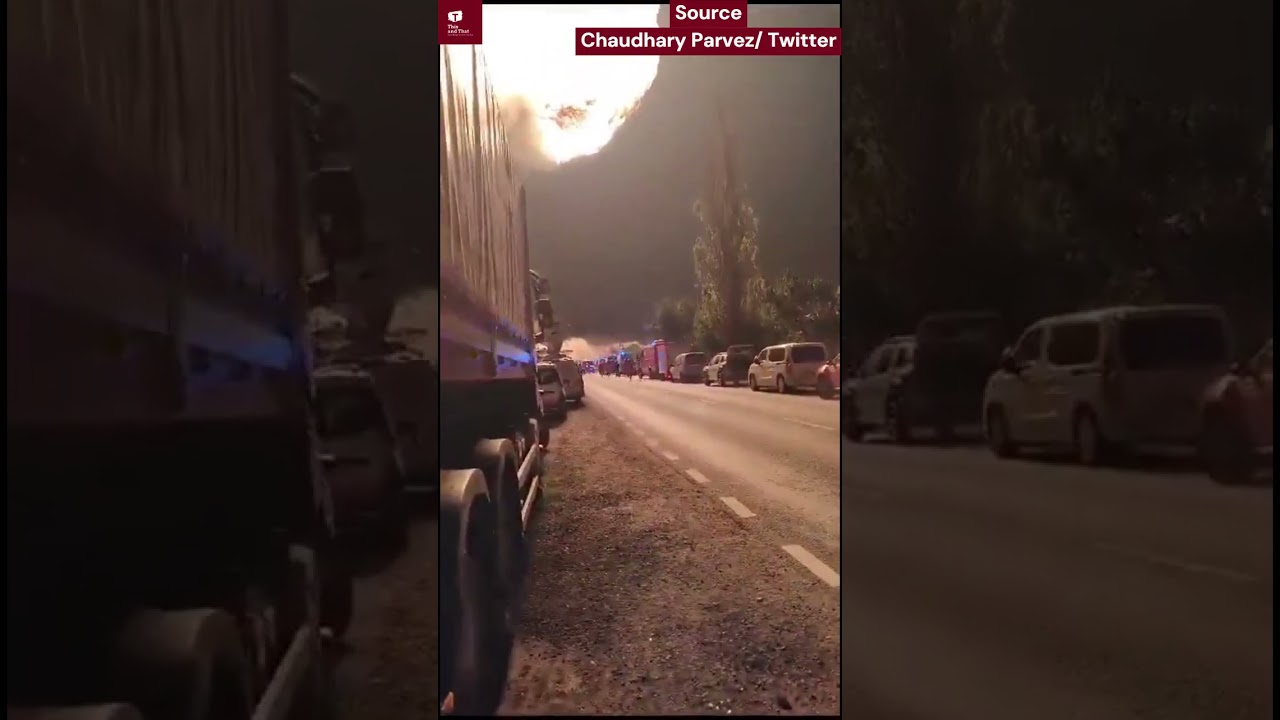 1 killed in massive explosion in LPG gas station near Bucharest #romaniaupdate #explorepage #shorts