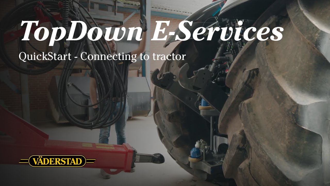 QuickStart - TopDown 400-700 E-Services: Connecting to tractor