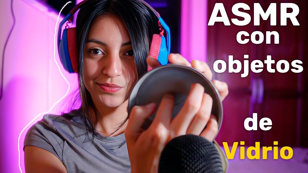 ASMR Tapping en VIDRIO para que te relajes | SONIDOS INTENSOS