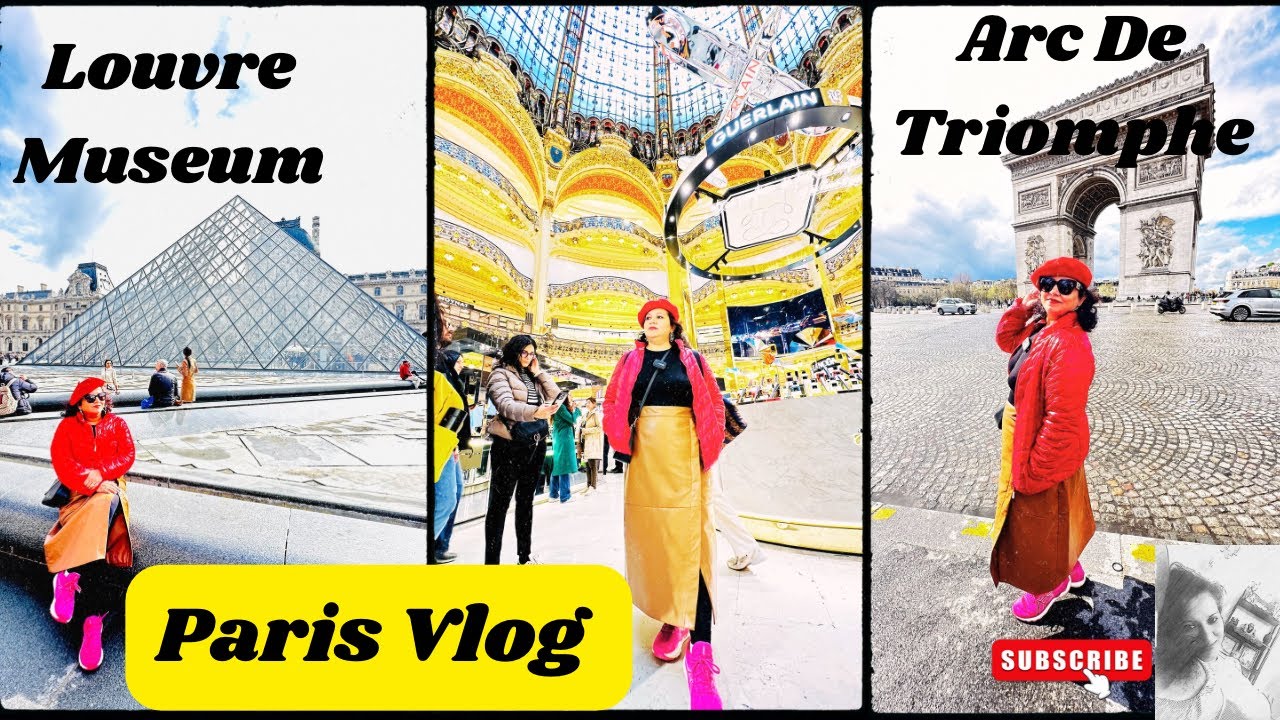 LOUVRE MUSEUM | ARC DE TRIOMPHE | Things to see in Paris in a day 2024 | ​⁠
