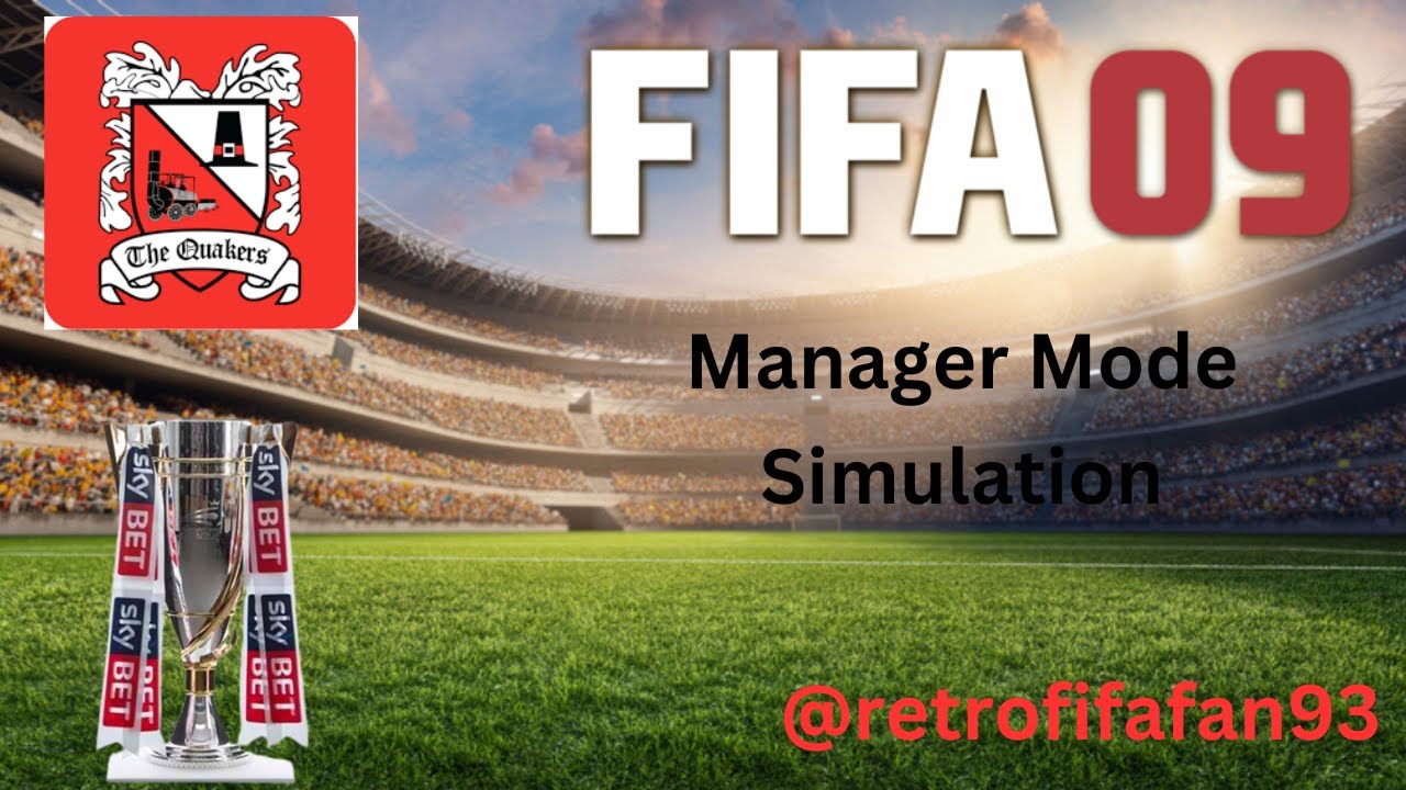 FIFA 09 Manager Mode Simulation (PS2)