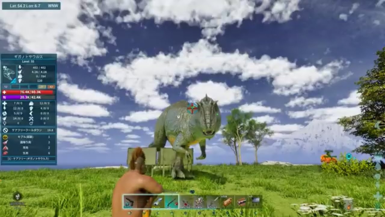 ギガノトサウルスを旧型トラップでテイム　アストレオス5日目 ARK Survival Ascended