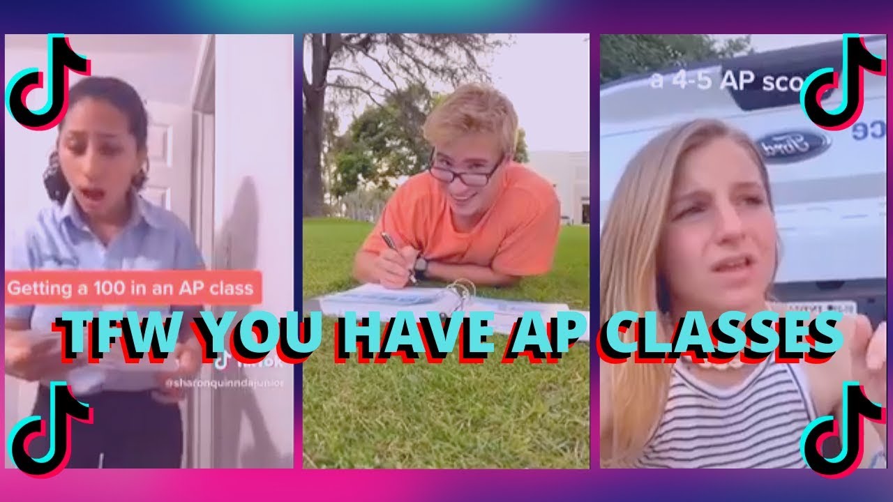 AP Student Tik Toks 2 | Every AP Student Ever | TFW You're An AP Student Tik Tok Compilation