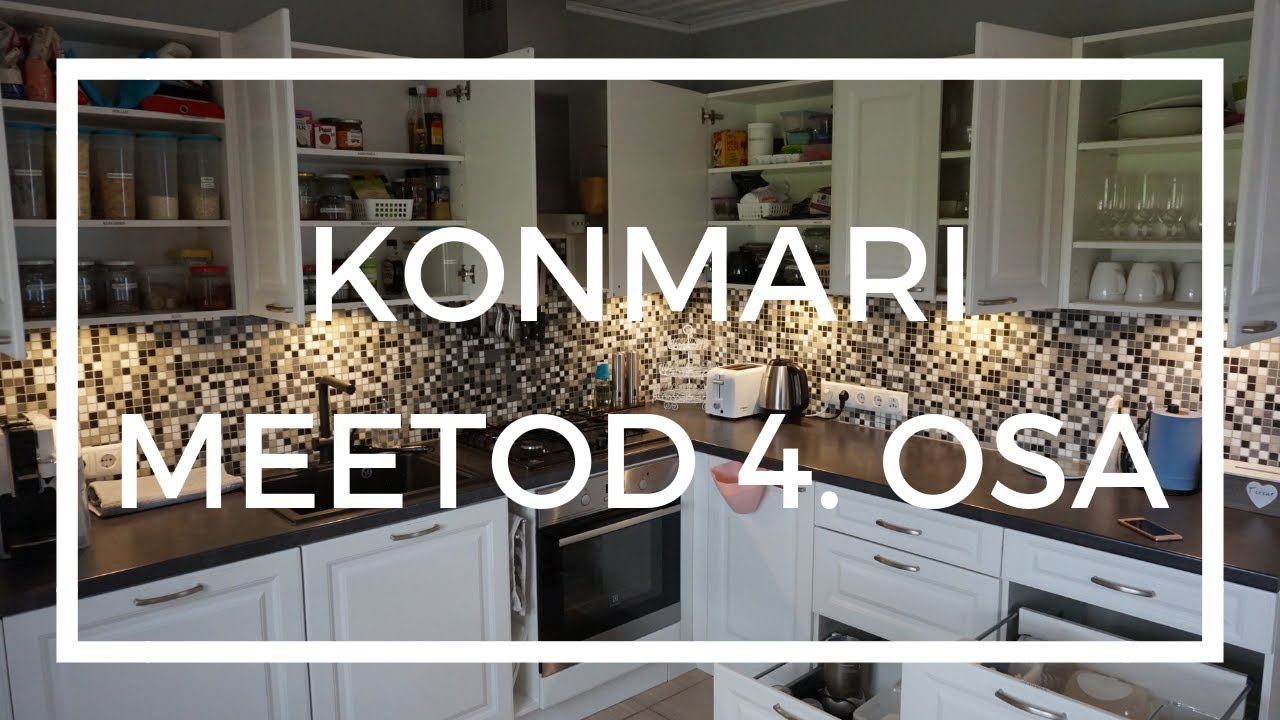 KonMari meetod - 4. osa - köök // KonMari Method