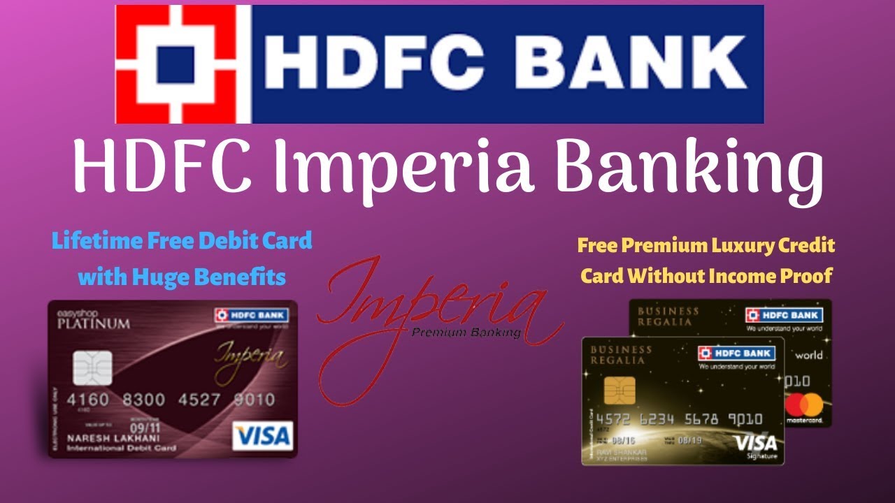 HDFC Bank Imperia Banking | HDFC Imperia Account Benefits Charges Review | HDFC Top Account 🔥
