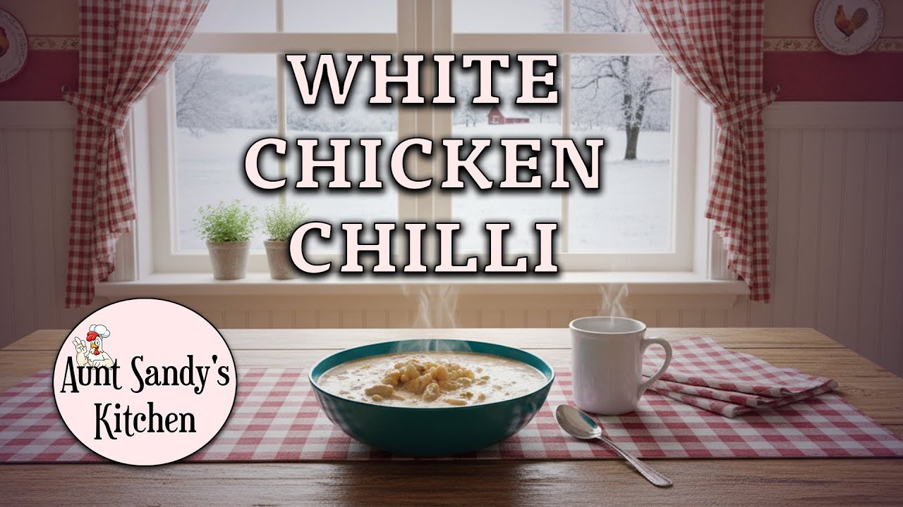Homemade White Chicken Chili | Authentic Southern Recipe