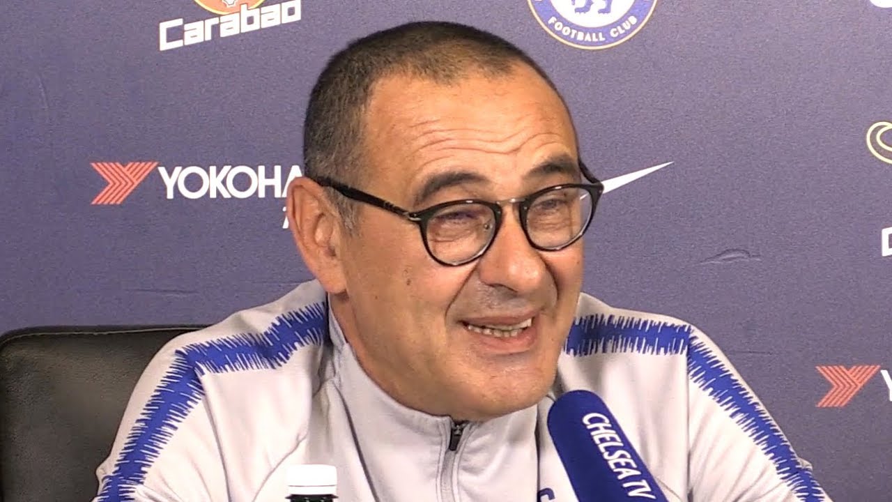 Maurizio Sarri Full Pre-Match Press Conference - Chelsea v Manchester United - Premier League