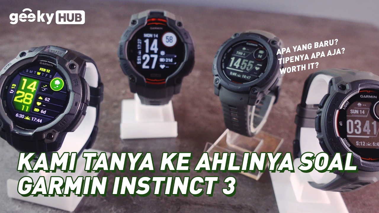 Semua Tentang Garmin Instinct 3!