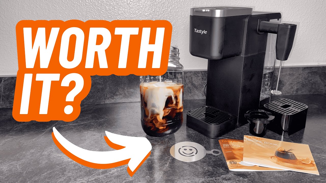 Tastyle 4 in 1 Coffee Maker with Frother Review | Single Serve, Pods & Grounds, Hot + Iced Coffee