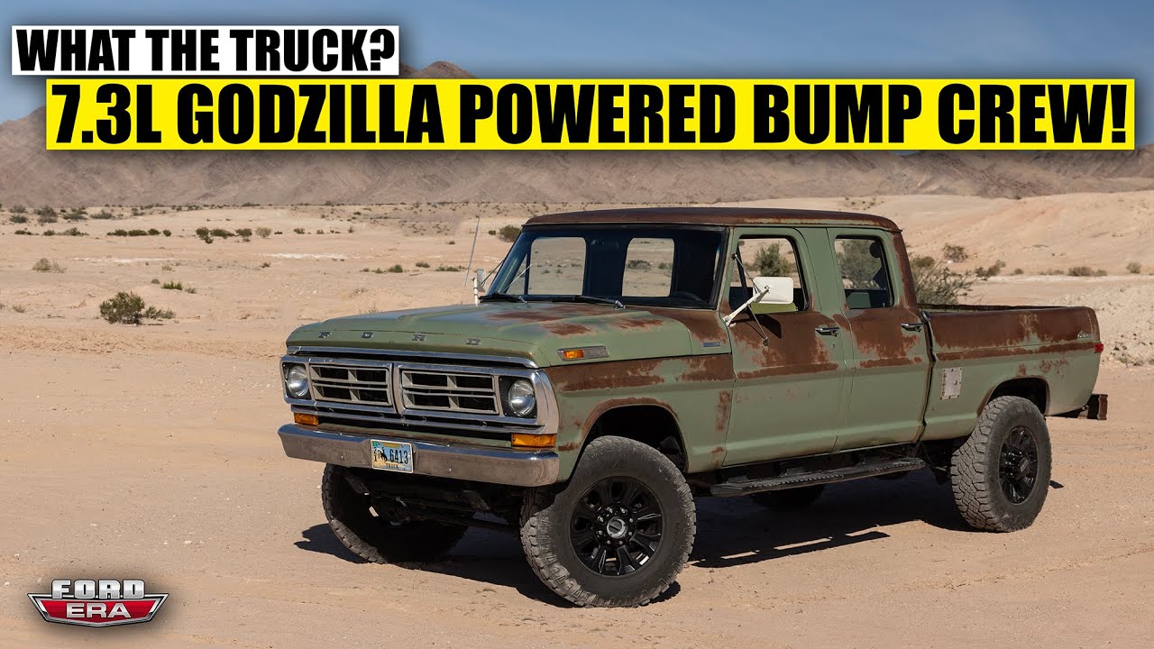 Экипаж F250 1972 года на полностью 7,3-литровом Super Duty Swap | Что за грузовик?