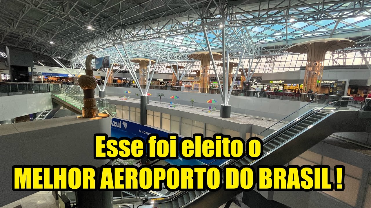 Esse é o MELHOR AEROPORTO DO BRASIL? | Aerovlog #006 